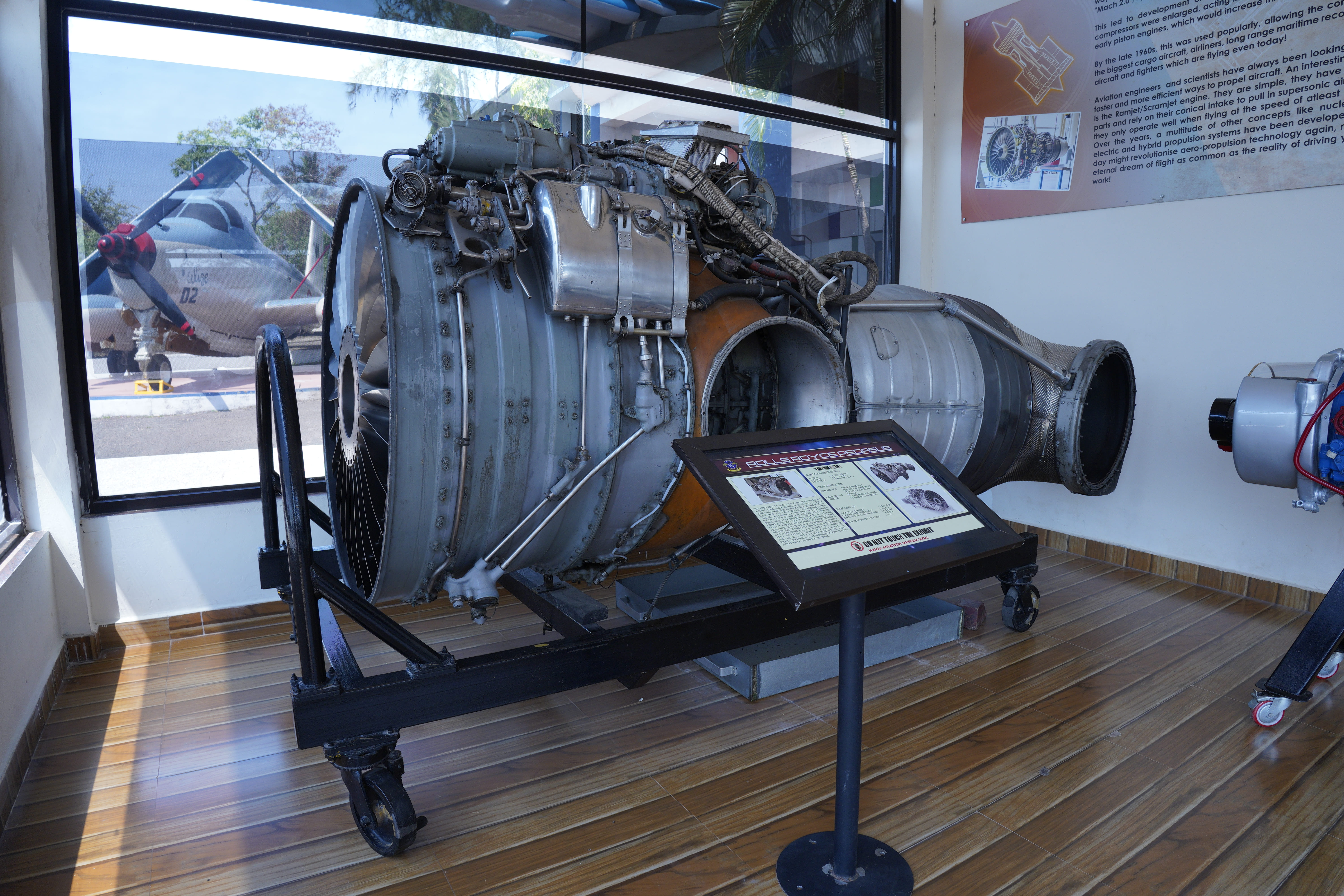 PEGASUS IN ENGINE BAY